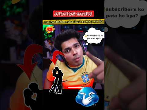 😱😧Jonathan bhai ne subscriber's se kya pucha liya @JONATHANGAMINGYT #jonathan #bgmi #shorts