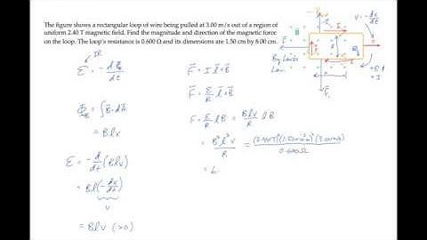 E&M: Motional EMF. Level 2, Example 1
