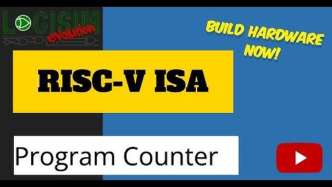 RISC-V Logisim Program Counter