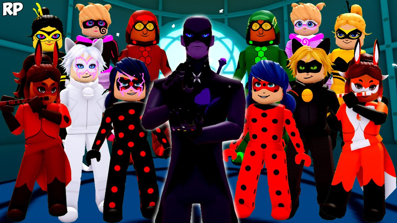 EVIL VS ORIGINAL TRANSFORMATION (COMPARISON) NO MIRACULOUS RP - MIRACULOUS ROBLOX!