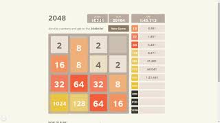 2048 Speedrun 3 min 3 sec (LUCKY ENDING!)