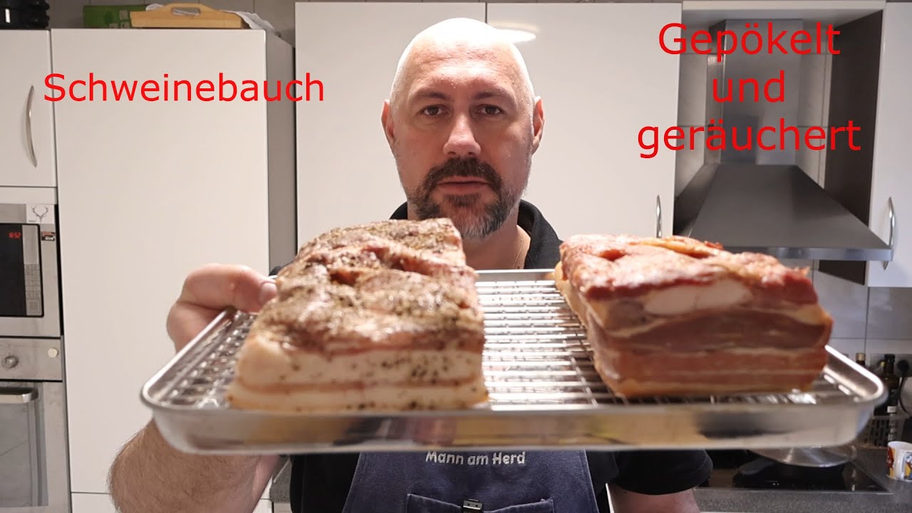 Super leckerer Schweinebauch - traditionell gepökelt und geräuchert