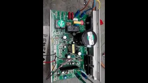 E-way treadmill controller test.