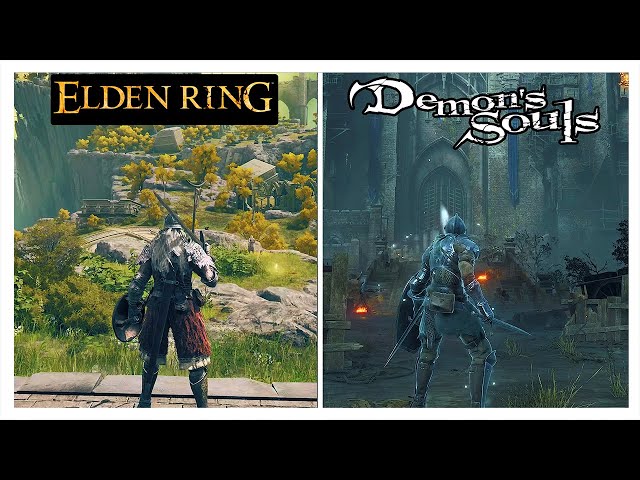 Elden Ring: Gráficos de Demon's Souls impressionou a equipe