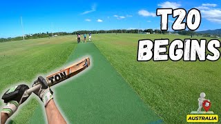 Gopro and DRONE Footage for T20 Cricket Season ✌️ | Gopro Cricket Helmet Cam