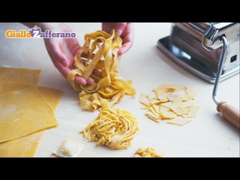 Pasta fresca all'uovo (sfoglia e formati)