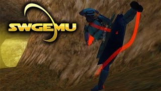 SWGEMU - Teras Kasi Master and RIS Armor (Star Wars Galaxies Gameplay Basilisk Server)