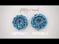 How to Crochet in the Round: Starting Methods: Magic Ring, Chain Method