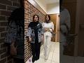 نسیم ادبی بازیگر سریال فریبا به همراه سپیده مراد پور بازیگر فیلم ملاقات با جادوگر 