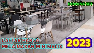 Review Harga Meja Makan Minimalis 2023 || Agustus 2023