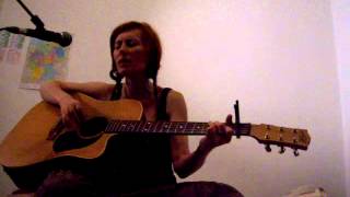 Video thumbnail of "'Like A Hurricane' Neil Young Cover by Emaline Delapaix - Live from My Berlin Living Room in 2014"