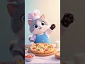 Adorable Kitten Makes Pizza! 🍕🐱 | Cute Animation Story