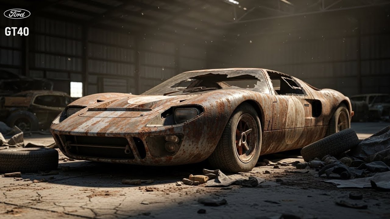 Abandoned Ford GT40 Mk I 1966 Full Rebuild to Legendary Le Mans Icon