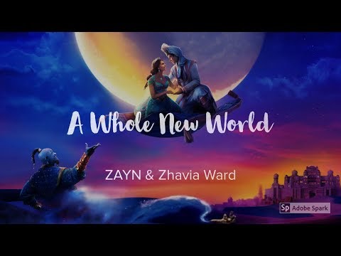 ZAYN, Zhavia Ward - A Whole New World (End Title) Lyrics