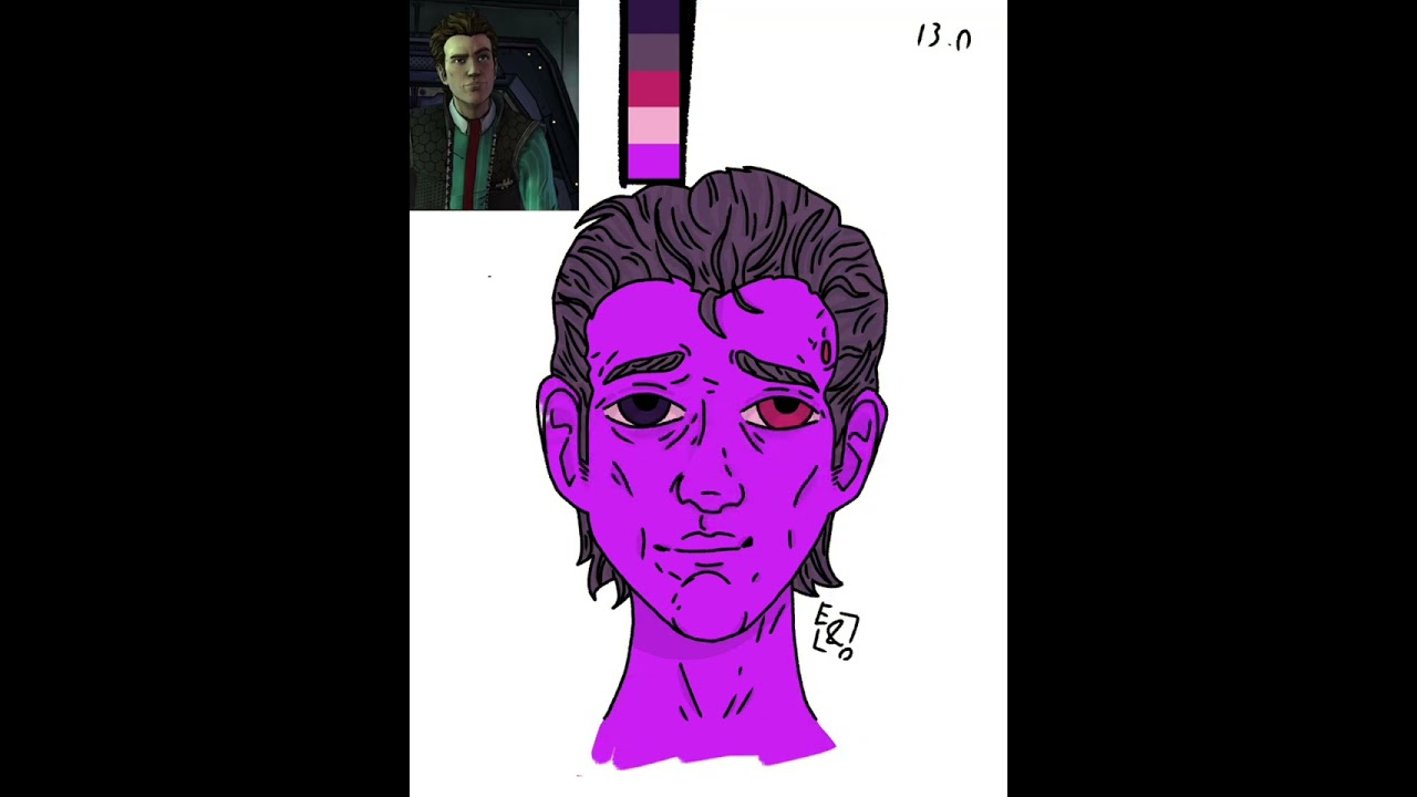 Rhys strongfork | speed-paint | borderlands