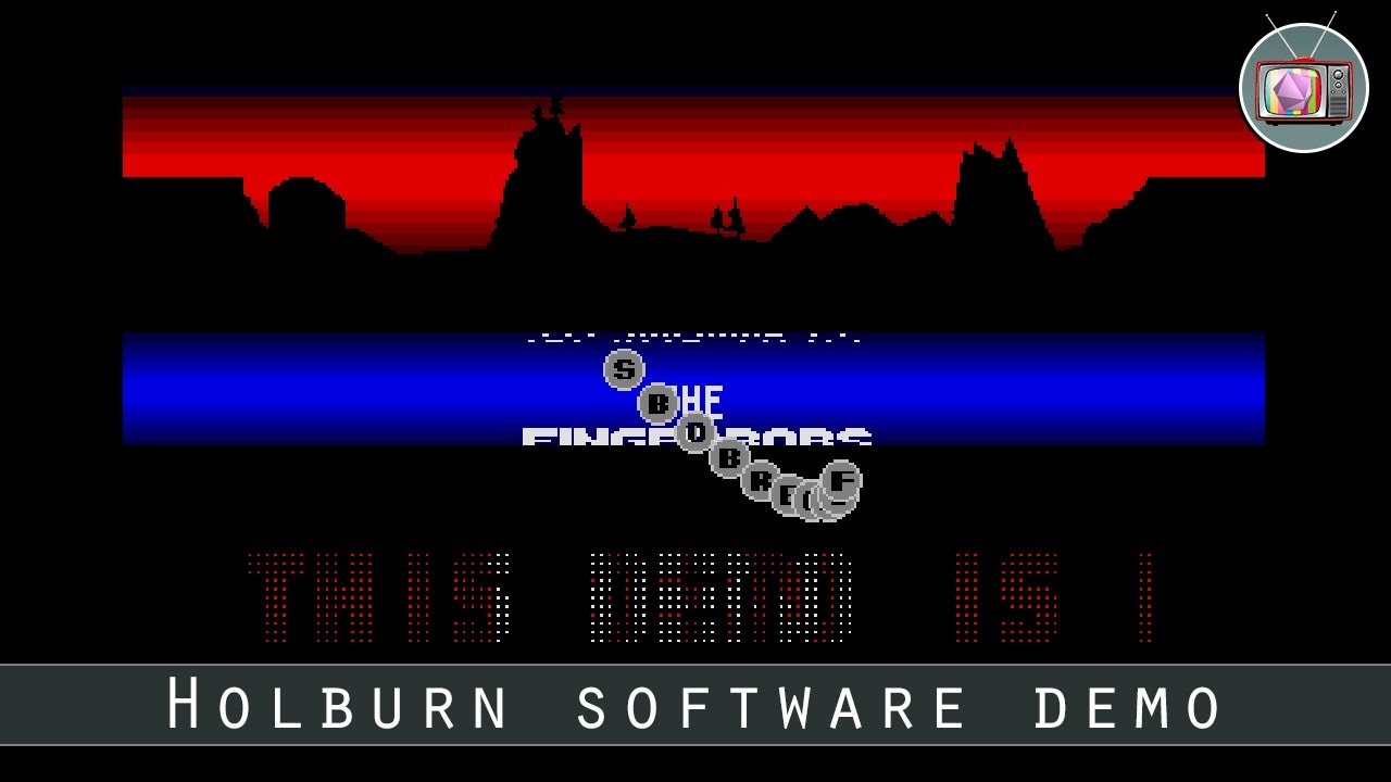 Holburn software demo by The Fingerbobs, 1989 | Atari ST Intro