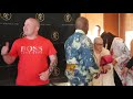 WHEN ANTHONY JOSHUA MET FLOYD MAYWEATHER JR! (FOOTAGE)