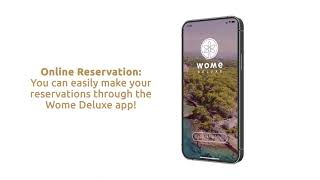 With The Wome Deluxe Mobile App, Everything You Need For a Holiday is Now in Your Pocket! screenshot 1