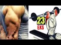 23 Triceps exercises with barbell and dumbells at home or gym/ MUSCULATION TRICEPS