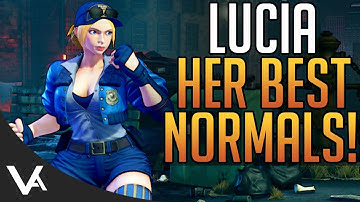 SFV - Lucia Tutorial Guides! Best Normal Attacks To Use For Street Fighter 5 Arcade Edition