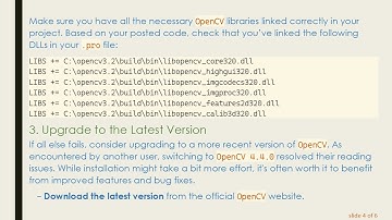 How to Fix Qt and OpenCV Image Reading Issues
