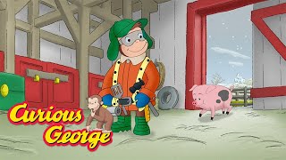 george makes his own tool belt curious george kids cartoon kids movies