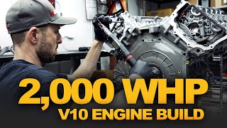 2,000+ WHP Lamborghini V10 Race Engine Builds | World's First ALPHA 16 Audi R8