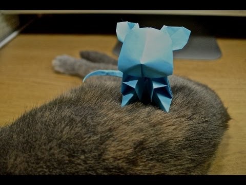 Jacky Chan Origami Cute Mouse Youtube
