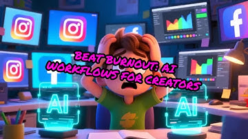Beat Burnout: AI Workflows for Creators