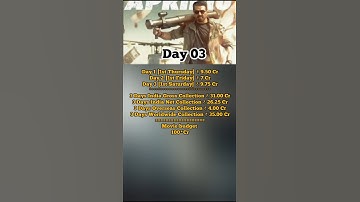 Jaat Box Office Collection Day 3 | #sunnydeol #jaat #shorts