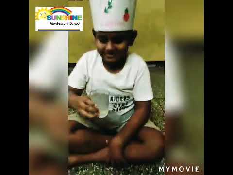 sunshine Montessori _sulur presents practical experiments of solute, solvent ,solution concepts