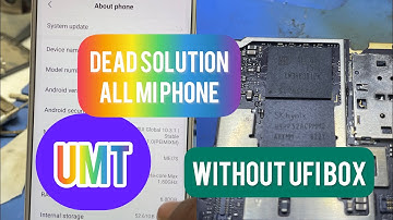 Redmi Note 5 Pro Dead Solution emmc Change With UMT only 10min #youtube #tranding