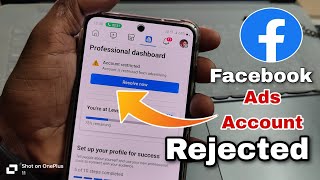 Account is restricted from advertising | Account restricted | account restricted facebook