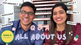 Our First Q & A | All About Us 😀 🥰 #couples #questionanswer #qanda
