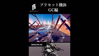 【BREAK ARTS Ⅲ】プリセット機体 GC編