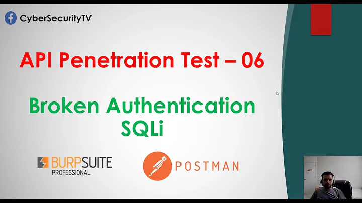 API Penetration Test | Broken Authentication | 06