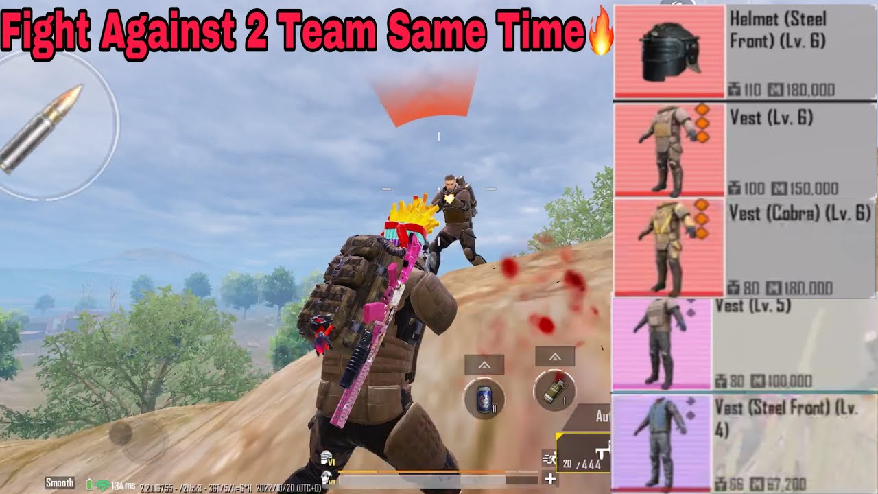 Two Squad Wipe In One Minute 🔥 Pubg Mobile Metro Royale Mode gameplay