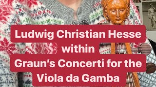 Ludwig Christian Hesse: Concerti for Viola da Gamba