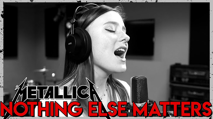 Nothing Else Matters Cover version - Cover performance video thumbnail