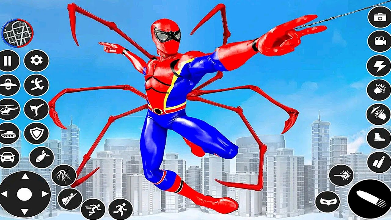 Spider Hero Vice City: Super Hero Rescue Mission Game - Android GamePlay