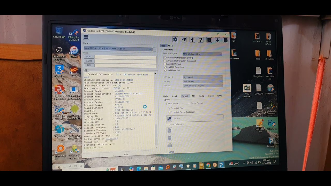 how-to-remove-frp-for-villaon-v30-youtube