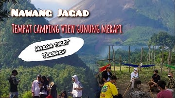 Harga tiket camping Nawang Jagad Kaliurang Yogyakarta.