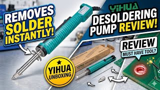 Best Desoldering Tool in 2026? Yihua Desoldering Pump Review #desoldering #pump
