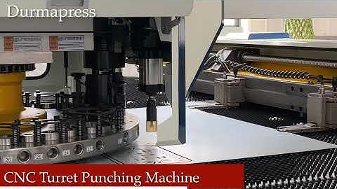 CNC Turret Punching Press Machine DurmaPress® D-T30 32 stations & automatic Index Stations