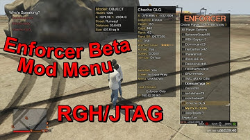 GTA V - Enforcer Mod Menu - BETA! -  RGH/JTAG