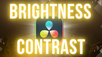 How to Adjust Brightness and Contrast in Davinci Resolve 19