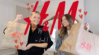 H&amp;M NEW IN HAUL!!!  | TRANSITIONAL SPRING OUTFITS size 8 vs size 12!!!!