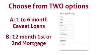 Cashflow Loans V's Caveat Loans / 2nd Mortgage Loans