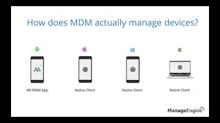 ManageEngine MDM Free Training - Device Enrollment and Provisioning screenshot 1