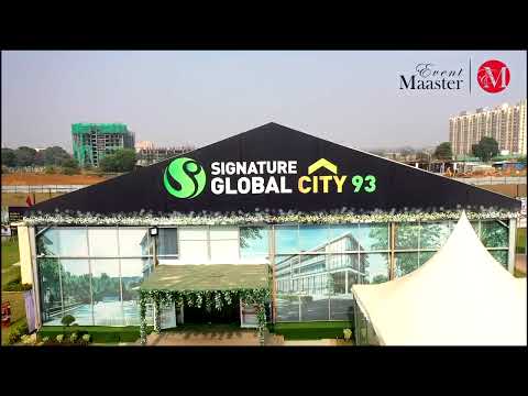 Signature Global City 93 Office Setup - video from AP Event Maaster